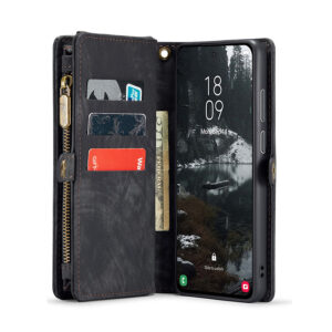 Solidenz Urban Wallet Samsung Galaxy S25 Edge hoesje – Zwart - 3