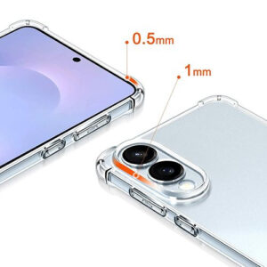 Stevig transparant Samsung Galaxy S25 Edge hoesje - 1