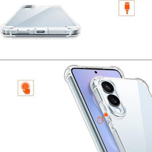 Stevig transparant Samsung Galaxy S25 Edge hoesje - 4