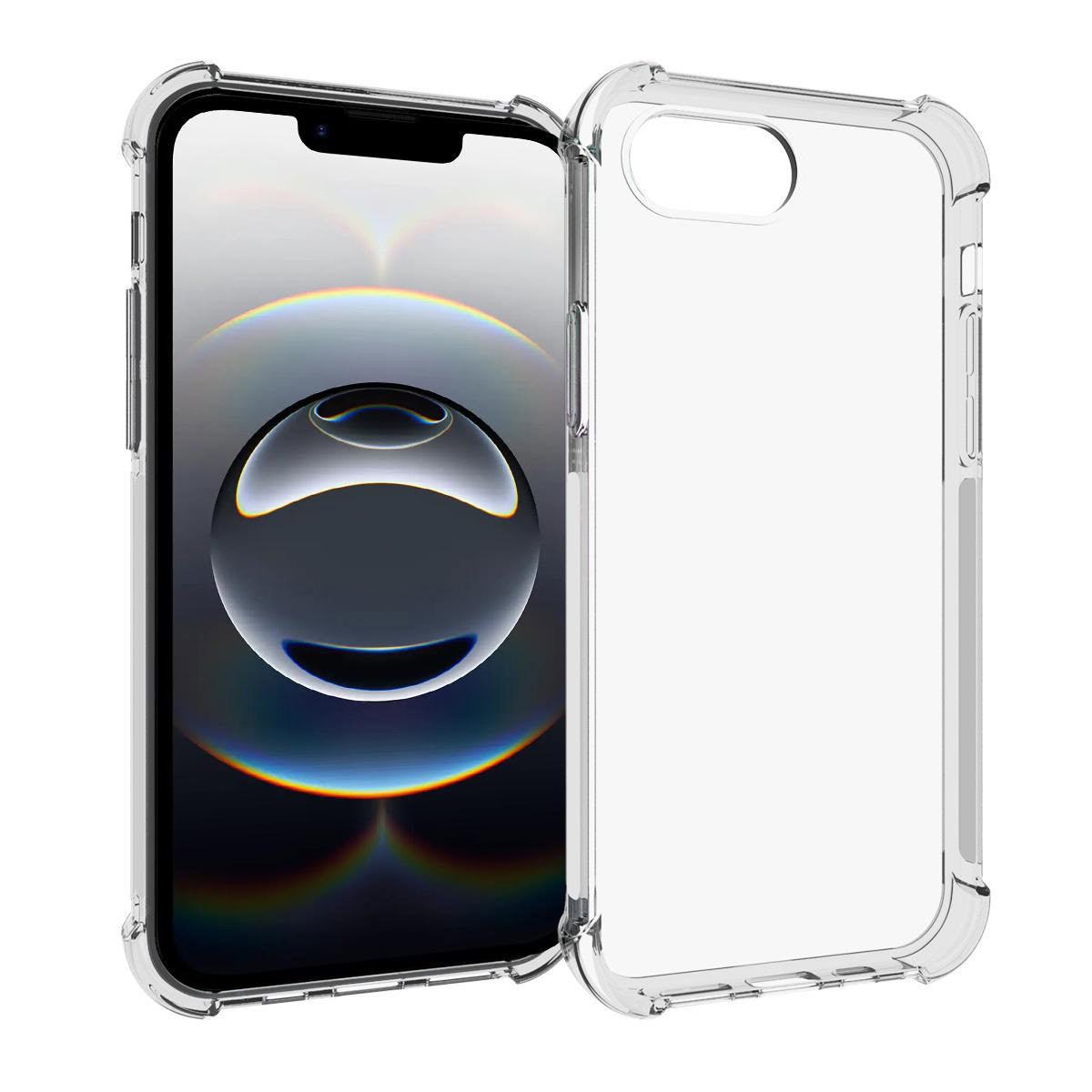 Stevig transparant iPhone 16e hoesje 1