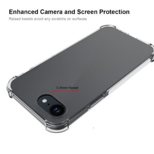 Stevig transparant iPhone 16e hoesje - 2