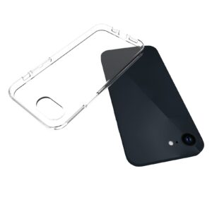 Transparant siliconen iPhone 16e hoesje - 2