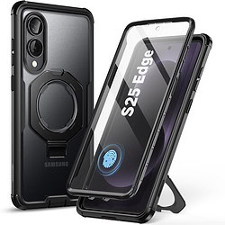 Ares MagStand Samsung Galaxy S25 Edge met MagSafe - Zwart