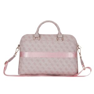 Guess PU 4G Triangle Logo Laptoptas voor 13/14/15 inch – Roze - 2