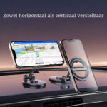 Solidenz compacte telefoonhouder met MagSafe – Houder voor op het Dashboard - 1
