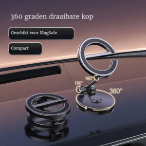 Solidenz compacte telefoonhouder met MagSafe – Houder voor op het Dashboard - 2