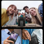 Armorbox Galaxy Z Flip 7 hoesje met screen protector – Zwart - 9