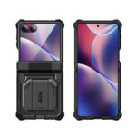 Armorbox Galaxy Z Flip 7 hoesje met screen protector – Zwart - 2