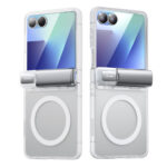 Cosmo Samsung Galaxy Z Flip 7 hoesje met screen protector en MagSafe – Transparant - 10