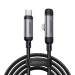 Joyroom USB‑C naar Lightning Kabel 30 W - 1.2 m Vinkeldesign met Display - Nylon Gevlochten - PD snellader - Gaming kabel