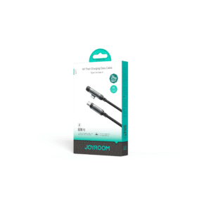 Joyroom USB‑C naar USB‑C Kabel 60 W – 1.2 m Vinkeldesign met Display – Nylon Gevlochten – PD snellader – Gaming kabel - 7