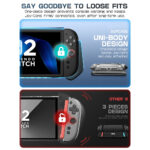 Supcase Blade Nintendo Switch 2 Case – Dock friendly met JoyCon Houder – Zwart - 3