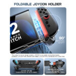 Supcase Blade Nintendo Switch 2 Case – Dock friendly met JoyCon Houder – Zwart - 6