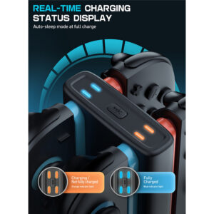 Supcase Joy-Con Charging Dock voor Nintendo Switch 2 – 4 Controllers - 2