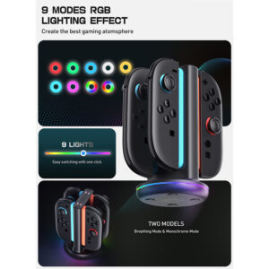 Supcase Joy-Con Charging Dock voor Nintendo Switch 2 – 4 Controllers - 4