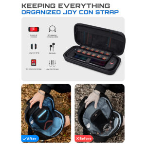Supcase Reistas en Case voor Nintendo Switch 2 – Voor Console, Joy Cons en Games – Waterafstotend - 2