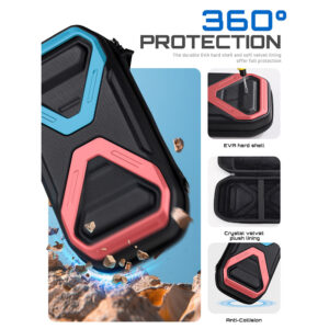 Supcase Reistas en Case voor Nintendo Switch 2 – Voor Console, Joy Cons en Games – Waterafstotend - 3