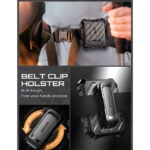 Supcase UB Pro Samsung Galaxy Flip 7 hoesje met screenprotector – Zwart - 7