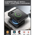 Supcase UB Pro Samsung Galaxy Flip 7 hoesje met screenprotector – Zwart - 8