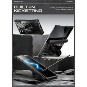 Supcase UB Pro Samsung Galaxy Fold 7 hoesje met screenprotector – Zwart - 4