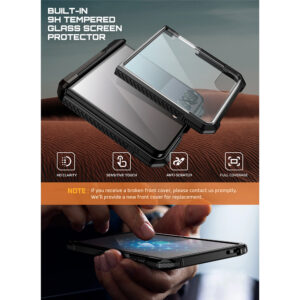 Supcase Ub Grip Samsung Galaxy Flip 7 hoesje met screenprotector en MagSafe – Zwart - 5