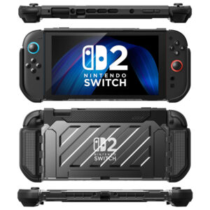 Supcase Unicorn Beetle PRO Case voor Nintendo Switch 2 – Dock‑vriendelijk – Zwart - 1