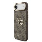 Guess 4G Metal Logo iPhone Air hoesje – Bruin - 1