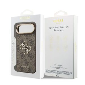 Guess 4G Metal Logo iPhone Air hoesje – Bruin - 6