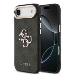 Guess 4G Metal Logo iPhone Air hoesje - Grijs