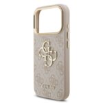 Guess 4G Metal Logo iPhone 17 Pro hoesje – Roze - 4