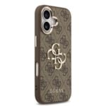 Guess 4G Metal Logo iPhone 17 hoesje – Bruin - 3