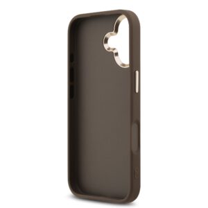Guess 4G Metal Logo iPhone 17 hoesje – Bruin - 5