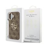 Guess 4G Metal Logo iPhone 17 hoesje – Bruin - 6