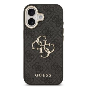 Guess 4G Metal Logo iPhone 17 hoesje – Grijs - 2