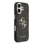 Guess 4G Metal Logo iPhone 17 hoesje – Grijs - 3