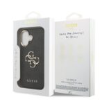 Guess 4G Metal Logo iPhone 17 hoesje – Grijs - 6