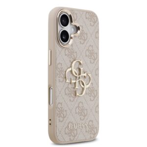 Guess 4G Metal Logo iPhone 17 hoesje – Roze - 3