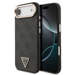 Guess 4G Triangle Logo iPhone Air hoesje met MagSafe - Grijs
