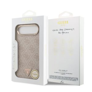 Guess 4G Triangle Logo iPhone Air hoesje met MagSafe – Roze - 6
