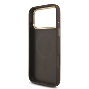 Guess 4G Triangle Logo iPhone 17 Pro Max hoesje met MagSafe – Bruin - 5