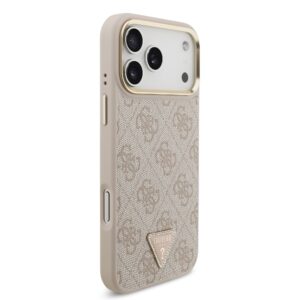Guess 4G Triangle Logo iPhone 17 Pro Max hoesje met MagSafe – Roze - 3