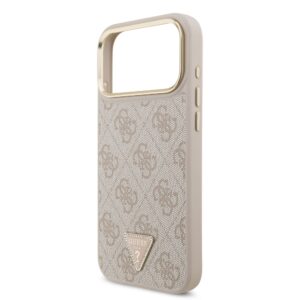 Guess 4G Triangle Logo iPhone 17 Pro Max hoesje met MagSafe – Roze - 4