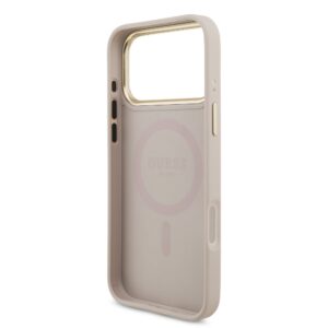 Guess 4G Triangle Logo iPhone 17 Pro Max hoesje met MagSafe – Roze - 5