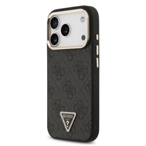Guess 4G Triangle Logo iPhone 17 Pro hoesje met MagSafe – Grijs - 1