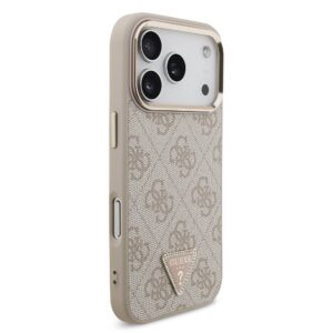 Guess 4G Triangle Logo iPhone 17 Pro hoesje met MagSafe – Roze - 3