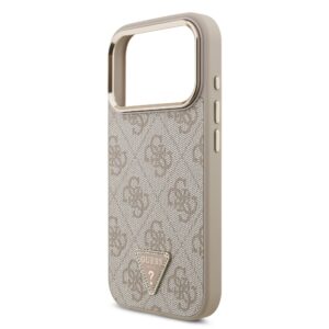 Guess 4G Triangle Logo iPhone 17 Pro hoesje met MagSafe – Roze - 4