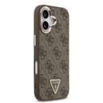 Guess 4G Triangle Logo iPhone 17 hoesje met MagSafe – Bruin - 3