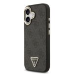 Guess 4G Triangle Logo iPhone 17 hoesje met MagSafe – Grijs - 1