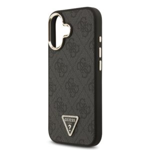 Guess 4G Triangle Logo iPhone 17 hoesje met MagSafe – Grijs - 4