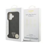 Guess 4G Triangle Logo iPhone 17 hoesje met MagSafe – Grijs - 6